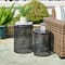 Glitzhome® Multi-Functional Metal Accent Table Set